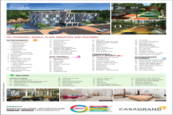 Launching phase I Casagrand Zenith in Medavakkam, Chennai